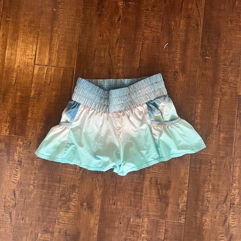 Free People Flared Athletic Shorts